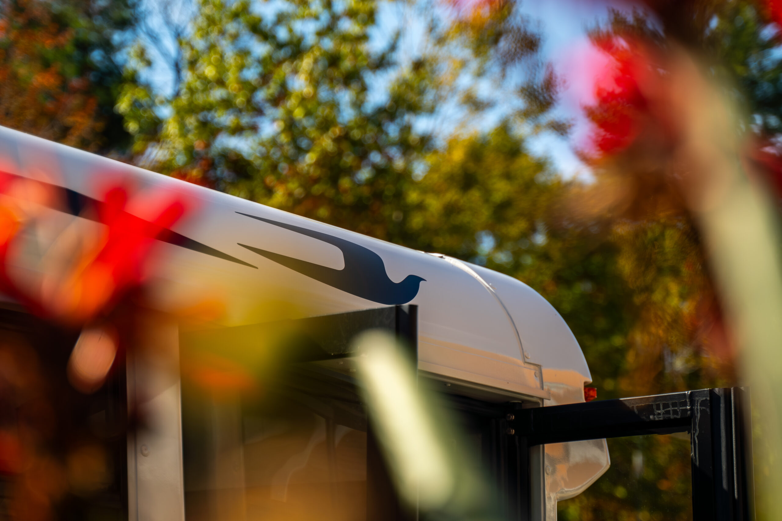 Micro Bird CT-Series commercial bus exterior close-up